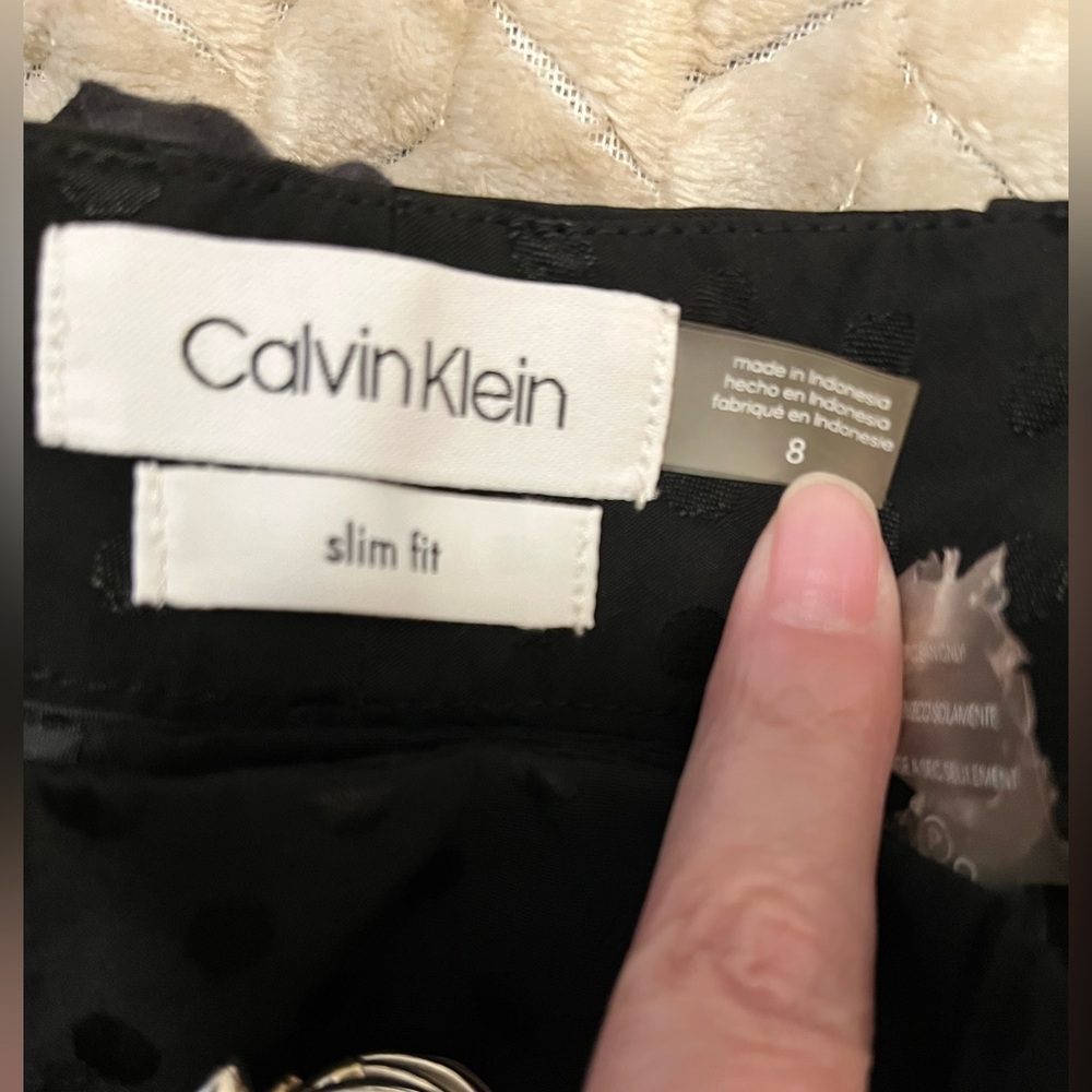 𝓒𝓪𝓵𝓿𝓲𝓷 𝓚𝓵𝓮𝓲𝓷 𝓑𝓵𝓪𝓒𝓴 𝓹𝓸𝓵𝓴𝓪 𝓭𝓸𝓣 𝓹𝓪𝓷𝓣𝓢 - Picture 6 of 6